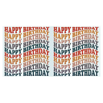 Happy Birthday Wave Text 16-oz. Tritan Cup