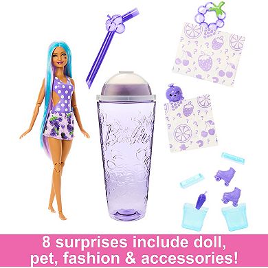 Barbie® Pop Reveal Fruit Series Grape Fizz Doll