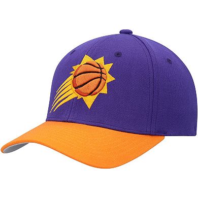 Men's Mitchell & Ness Purple/Orange Phoenix Suns MVP Team Two-Tone 2.0 Stretch-Snapback Hat