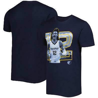 Unisex Stadium Essentials Ja Morant Navy Memphis Grizzlies Player Skyline T-Shirt