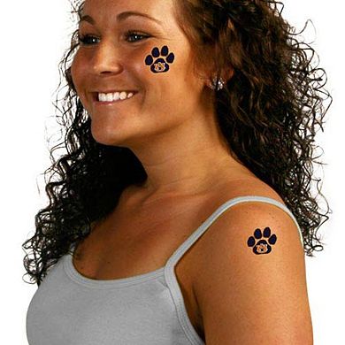 Auburn Tigers 4Pack Waterless Temporary Tattoos