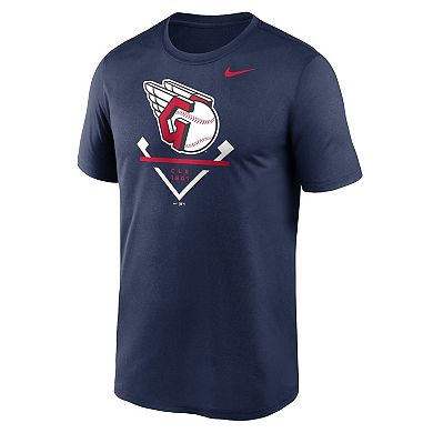 Men's Nike Navy Cleveland Guardians Icon Legend T-Shirt