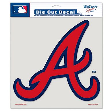 Atlanta Braves 8'' x 8'' Color Die-Cut Decal