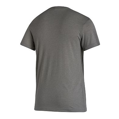 Men's adidas Gray Mississippi State Bulldogs Basics Heritage Tri-Blend T-Shirt