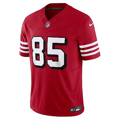 Men's Nike George Kittle Scarlet San Francisco 49ers Vapor F.U.S.E. Limited Alternate 1 Jersey