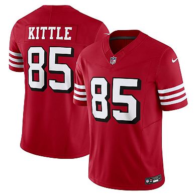 Men's Nike George Kittle Scarlet San Francisco 49ers Vapor F.U.S.E. Limited Alternate 1 Jersey