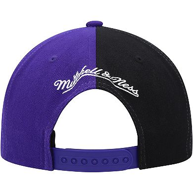Men's Mitchell & Ness Purple Utah Jazz Hardwood Classics Retroline Snapback Hat