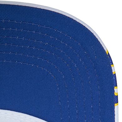 Men's Mitchell & Ness  White Golden State Warriors Hardwood Classics In Your Face Deadstock Snapback Hat