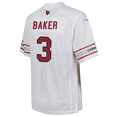 Youth Nike Budda Baker White Arizona Cardinals Game Player Jersey