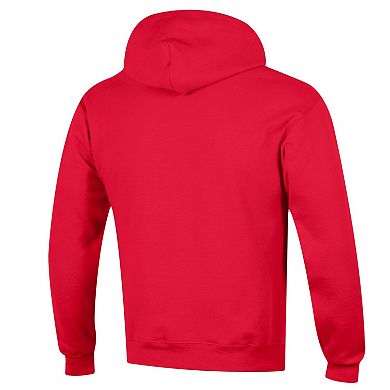 Men's Champion Red Georgia Bulldogs Arch Pill Pullover Hoodie