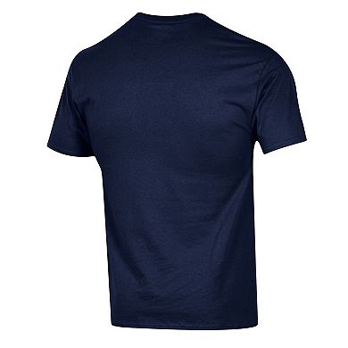 Men's Champion Navy Auburn Tigers Arch Pill T-Shirt