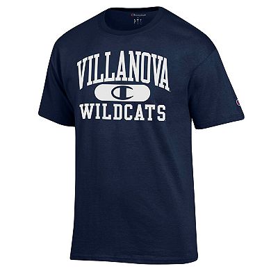 Men's Champion Navy Villanova Wildcats Arch Pill T-Shirt