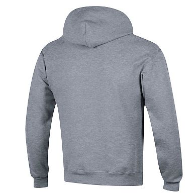 Men's Champion Heather Gray Indiana Hoosiers Arch Pill Pullover Hoodie