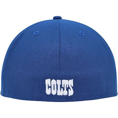 Men's New Era Royal Indianapolis Colts Team Basic 59FIFTY Fitted Hat