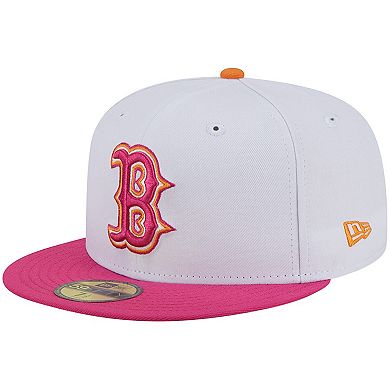 Men's New Era  White/Pink Boston Red Sox 1999 MLB All-Star Game 59FIFTY Fitted Hat