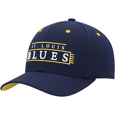 Men's Mitchell & Ness Navy St. Louis Blues LOFI Pro Snapback Hat
