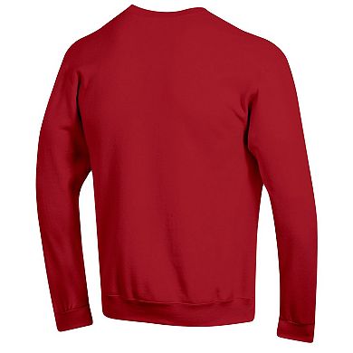 Men's Champion Crimson Alabama Crimson Tide Arch Pill Sweatshirt