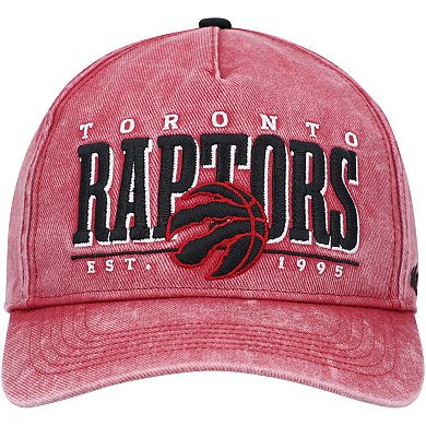 Men's '47 Red Toronto Raptors Fontana Hitch Snapback Hat