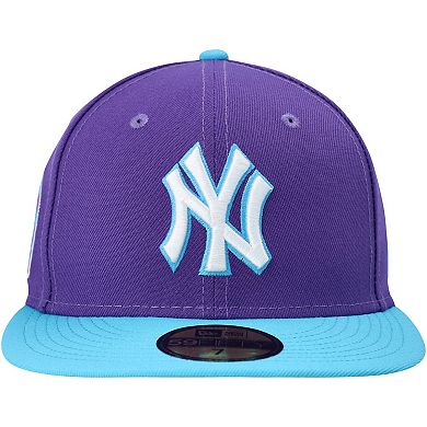 Men's New Era Purple New York Yankees Vice 59FIFTY Fitted Hat