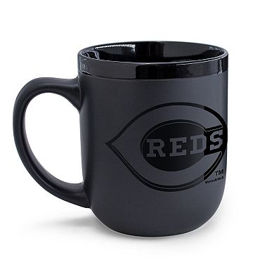 WinCraft Cincinnati Reds 17oz. Black Tonal Mug