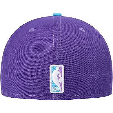 Men's New Era Purple Philadelphia 76ers Vice 59FIFTY Fitted Hat