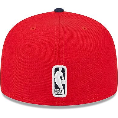 Men's New Era Red/Navy Phoenix Suns 59FIFTY Fitted Hat