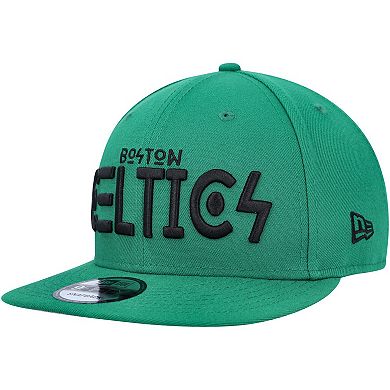 Men's New Era Kelly Green Boston Celtics Rocker 9FIFTY Snapback Hat