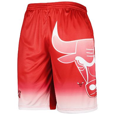 Men's Fanatics Branded Red Chicago Bulls Graphic Shorts