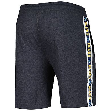 Men's Concepts Sport  Charcoal St. Louis Blues Team Stripe Shorts