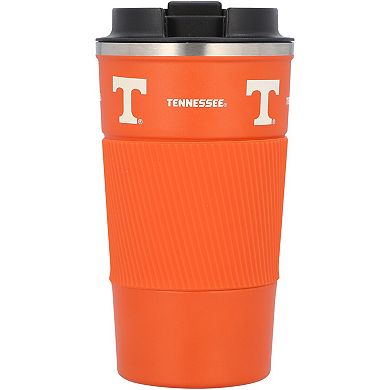 Tennessee Volunteers 18oz Coffee Tumbler with Silicone Grip