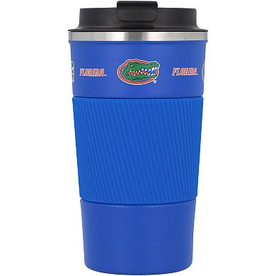 Florida Gators 18oz Coffee Tumbler with Silicone Grip