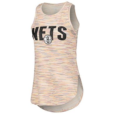 Women's Concepts Sport White Brooklyn Nets Sunray Tank Top
