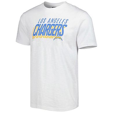 Men's Concepts Sport Royal/White Los Angeles Chargers Downfield T-Shirt & Shorts Sleep Set