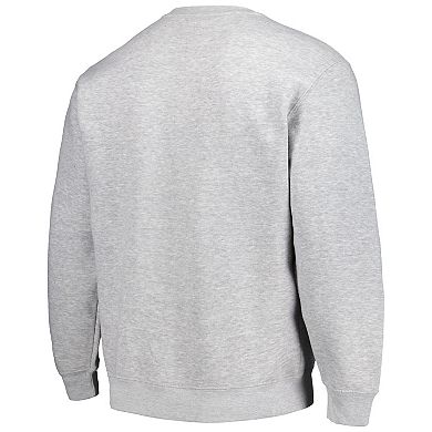 Unisex Stadium Essentials  Heather Gray Phoenix Suns Element Logo Pop Pullover Sweatshirt