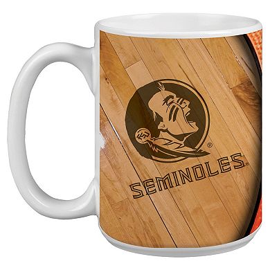 Florida State Seminoles 15oz. Basketball Mug