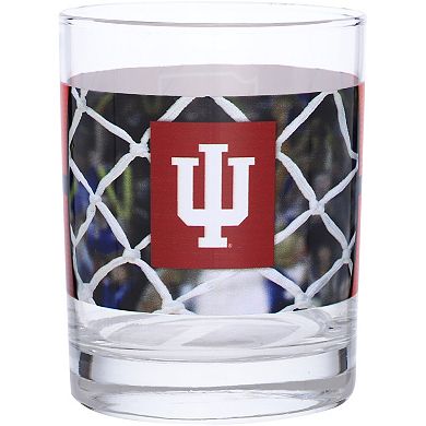 Indiana Hoosiers 14oz. Basketball Glass