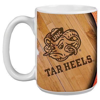 North Carolina Tar Heels 15oz. Basketball Mug