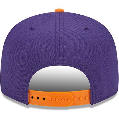 Men's New Era Purple Phoenix Suns Banded Stars 9FIFTY Snapback Hat