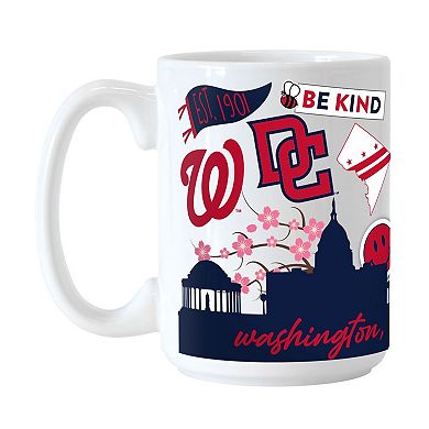 Washington Nationals 15oz. Native Ceramic Mug