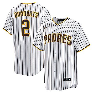 Men's Nike Xander Bogaerts White/Brown San Diego Padres Home Official Replica Player Jersey