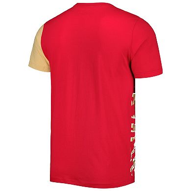 Men's Starter Scarlet San Francisco 49ers Extreme Defender T-Shirt