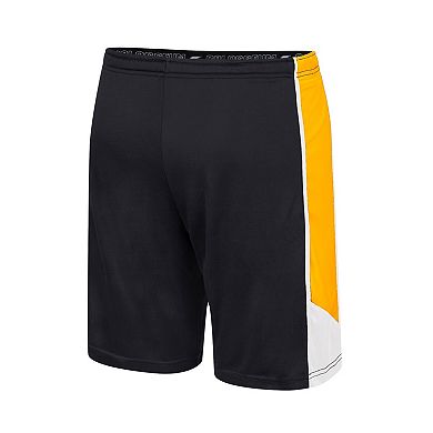 Men's Colosseum Black Appalachian State Mountaineers Haller Shorts