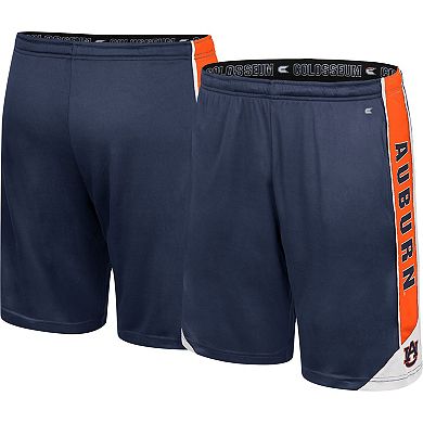 Men's Colosseum Navy Auburn Tigers Haller Shorts