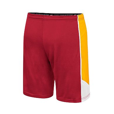 Men's Colosseum Cardinal Iowa State Cyclones Haller Shorts