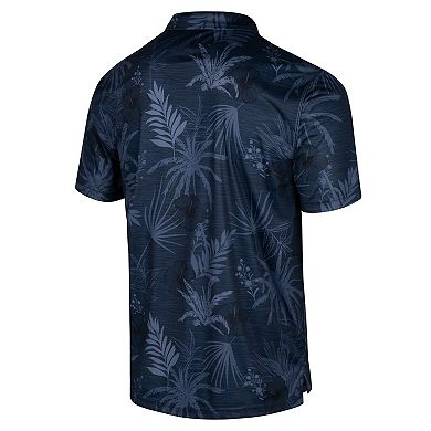 Men's Colosseum Navy Illinois Fighting Illini Palms Team Polo