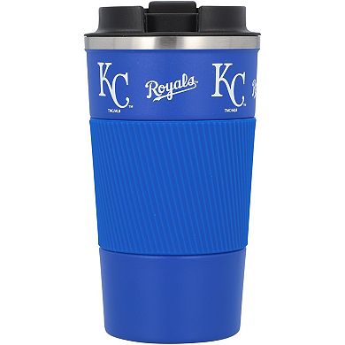 Kansas City Royals 18oz Coffee Tumbler with Silicone Grip