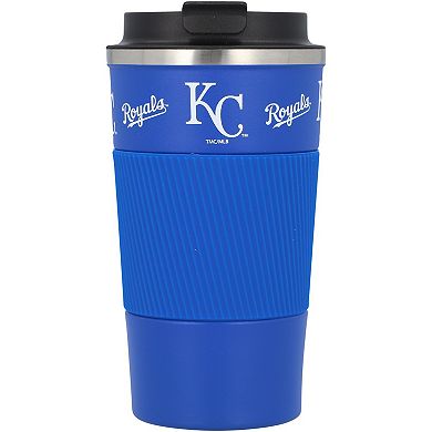 Kansas City Royals 18oz Coffee Tumbler with Silicone Grip