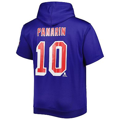 Men's Fanatics Branded Artemi Panarin Blue New York Rangers Big & Tall Name & Number Pullover Hoodie