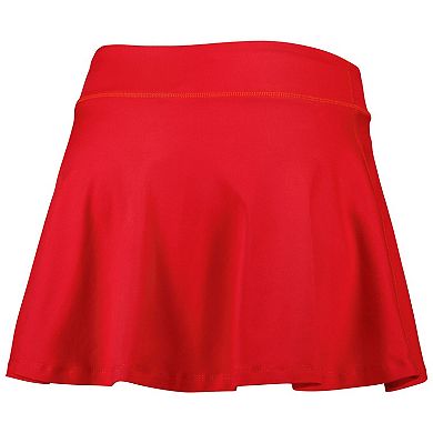 Women's ZooZatz Scarlet Ohio State Buckeyes Flowy Skort