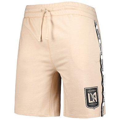 Men's Concepts Sport  Tan LAFC Team Stripe Shorts